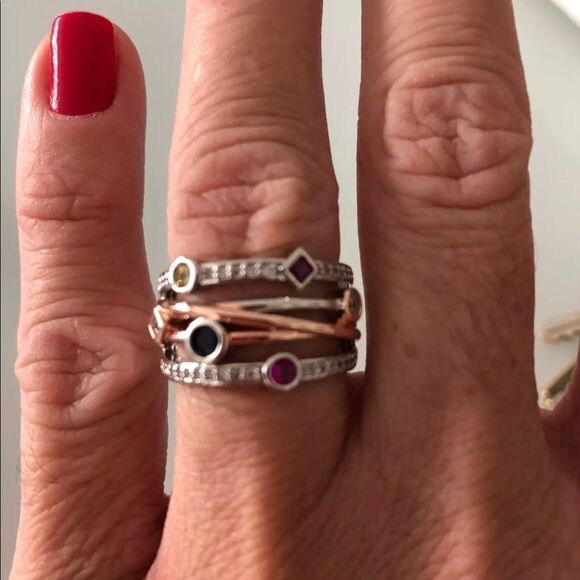 - LUCRETIA ETERNITY BRIDAL WEDDING BAND - Picture 6 of 6